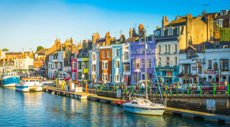Quais são as escolhas de veículos mais populares em Weymouth?